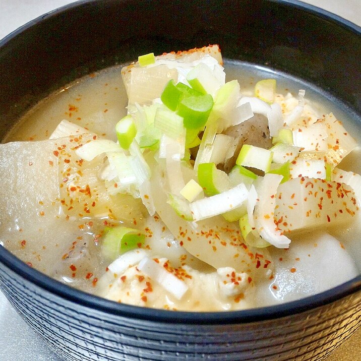 簡単/余った野菜でほっこりけんちん汁◆ヘルシー